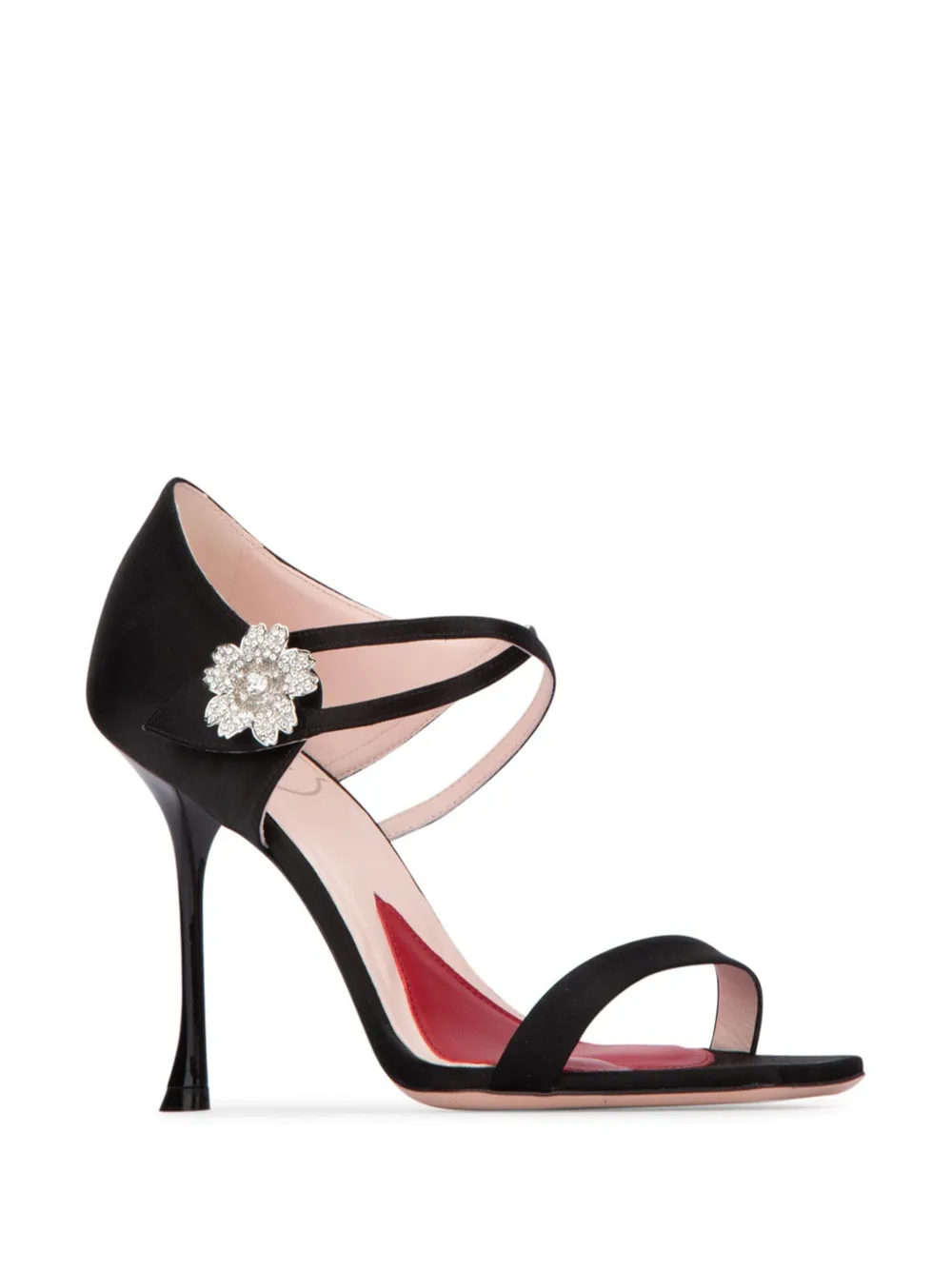 Roger Vivier 105mm leather sandals | Heeled Sandals | Image 2