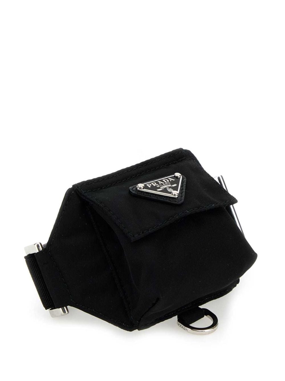 Shop Prada Trick Belt Bag In Black