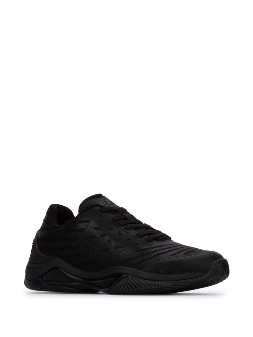 Ea7 Emporio Armani Tennis Tech Clay Sneakers - Zwart