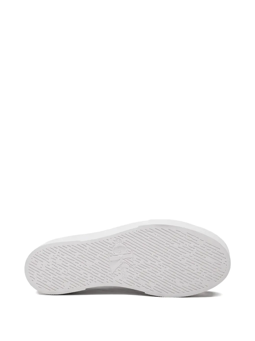 Calvin Klein Platform High-top Sneakers In White