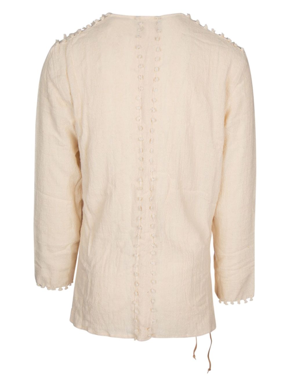 Caravana wrap-design shirt - Beige