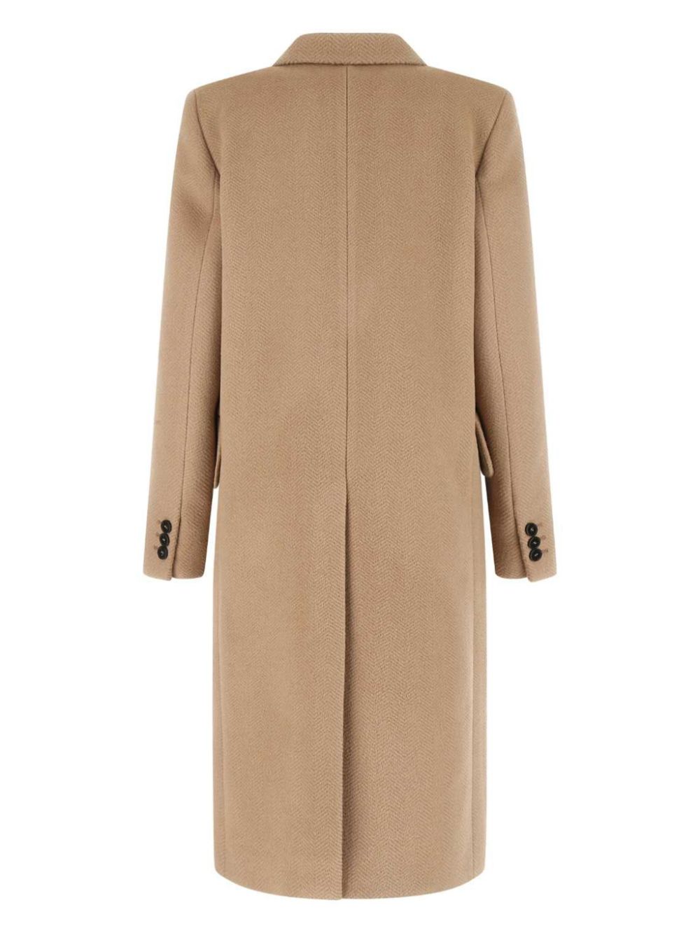 Stella McCartney double-breast wool coat - Beige