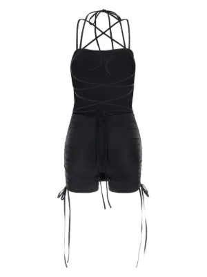 ワンピース BALENCIAGA DRESS (746152TNV43 1000) Buy Balenciaga Allover Logo Glove Dress 'Black' - 746169