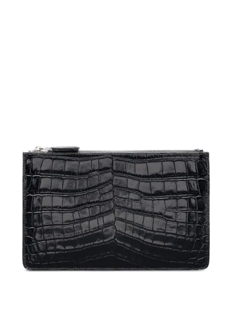 Prada leather wash bag 