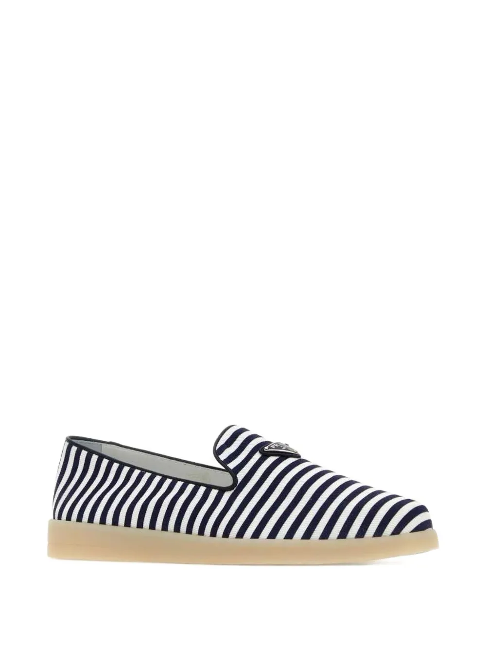 Prada St-Tropez striped espadrilles Blauw