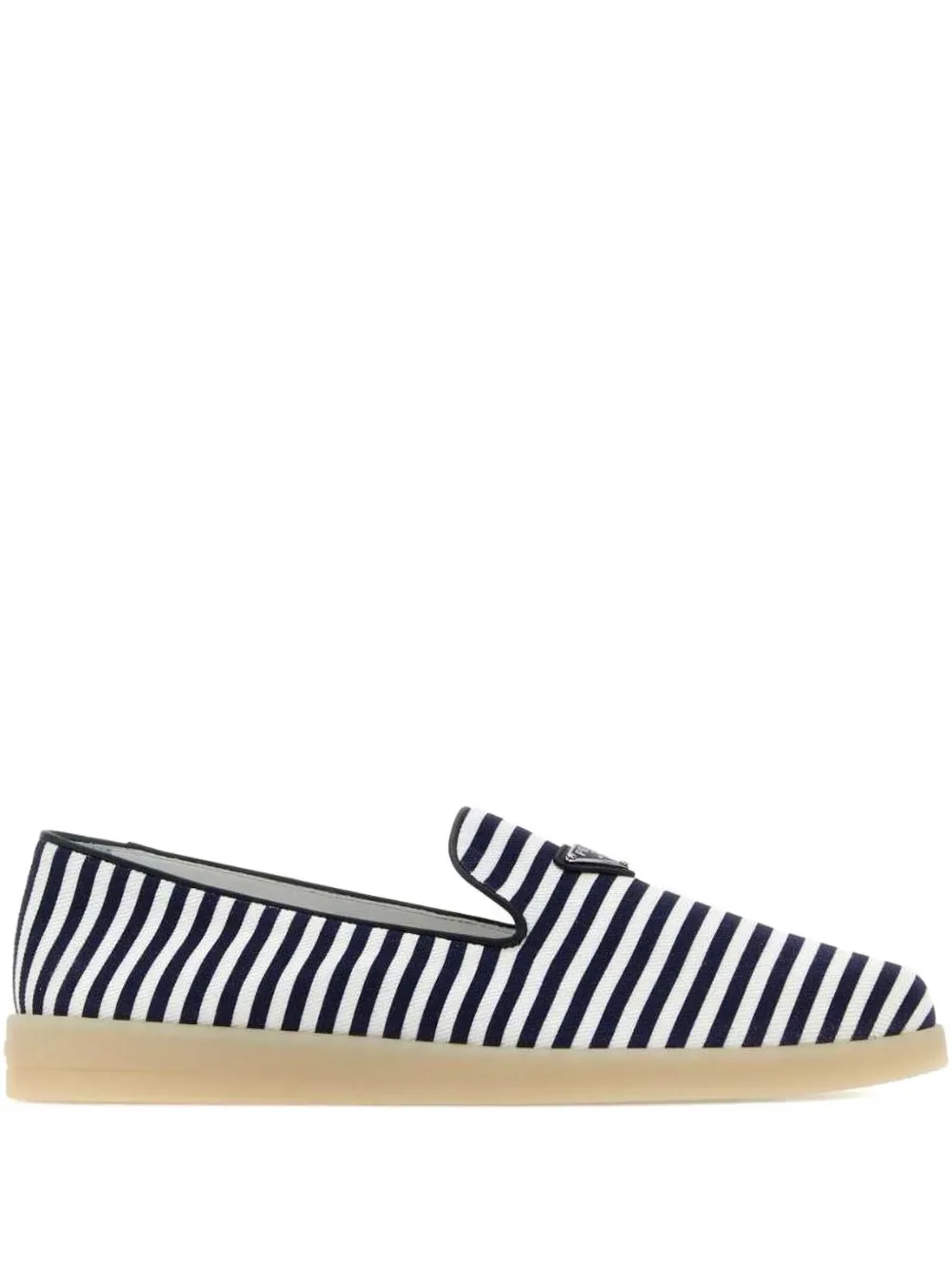 Prada St-Tropez striped espadrilles Blauw