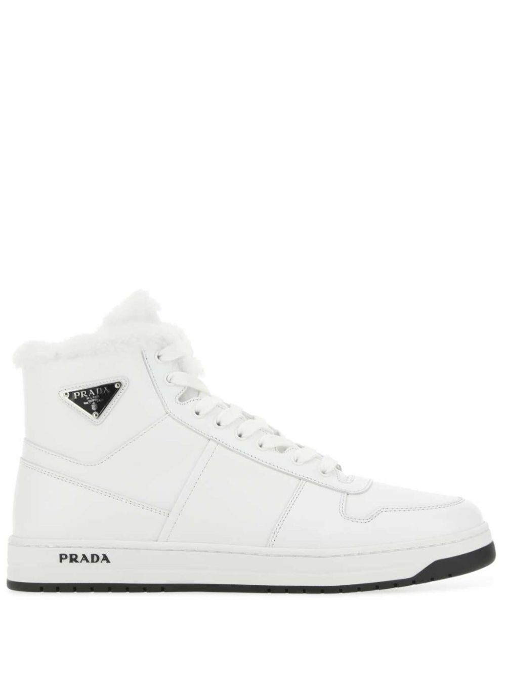 Prada Leren sneakers Wit