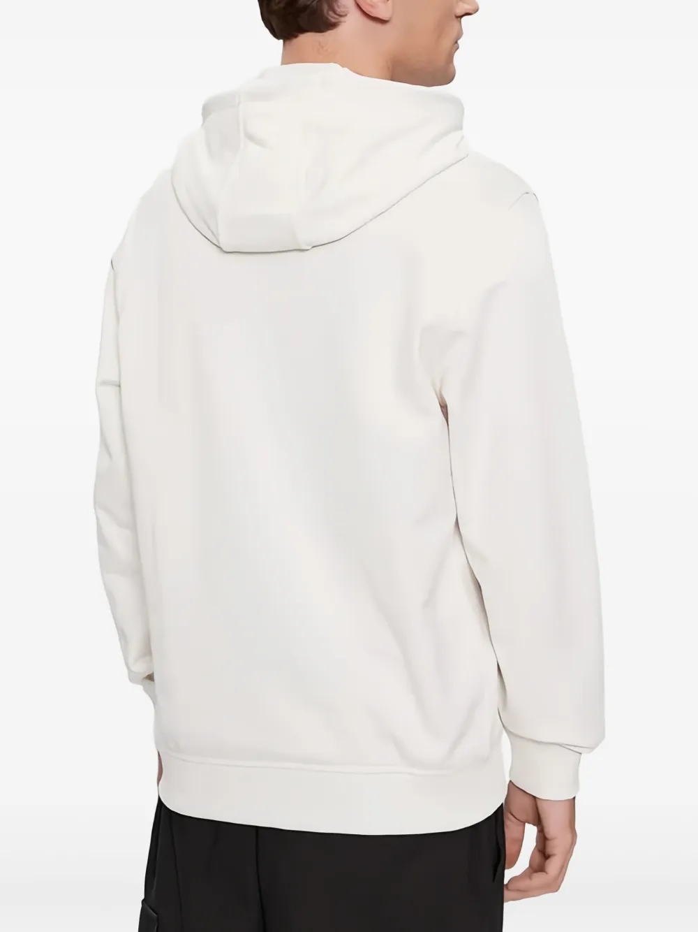 HUGO Hoodie met logoprint Wit