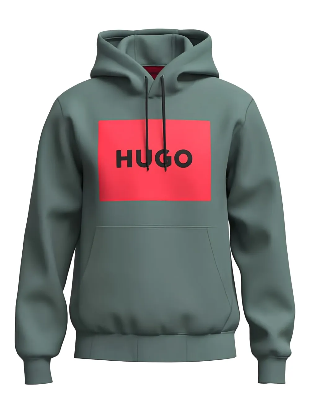 Hugo Ropa Exicibion HUGO Hoodie Con Sello Del Logo | Verde | FARFETCH MX