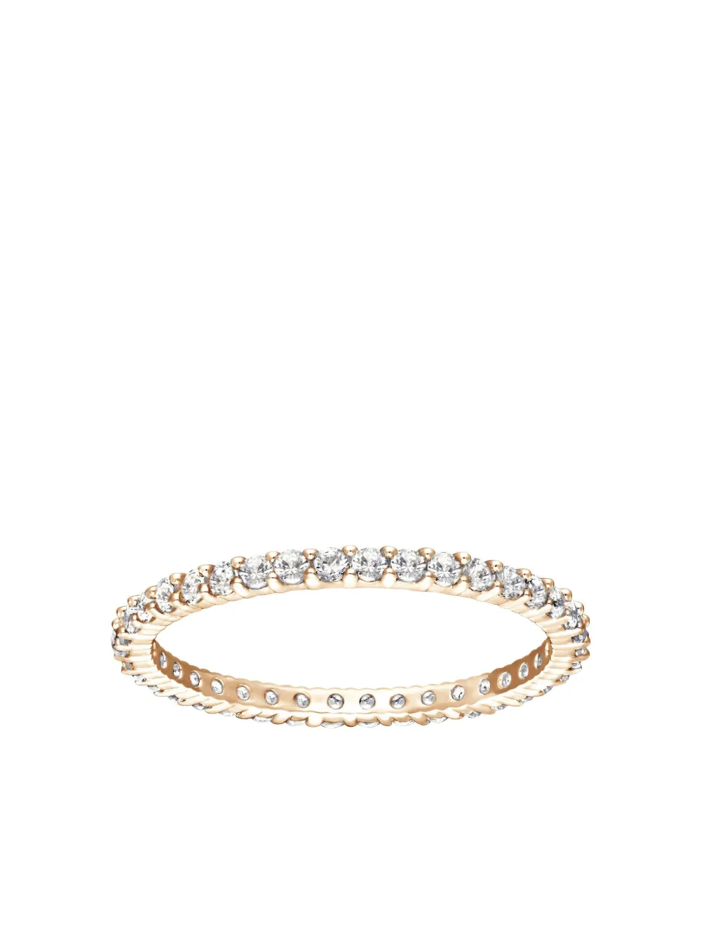 Swarovski Crystal-embellished Ring In Gold