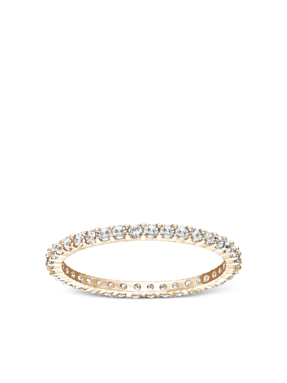 Кольцо, украшенное кристаллами Swarovski