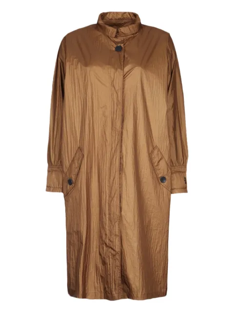 Add button-fastening patch-pocket coat
