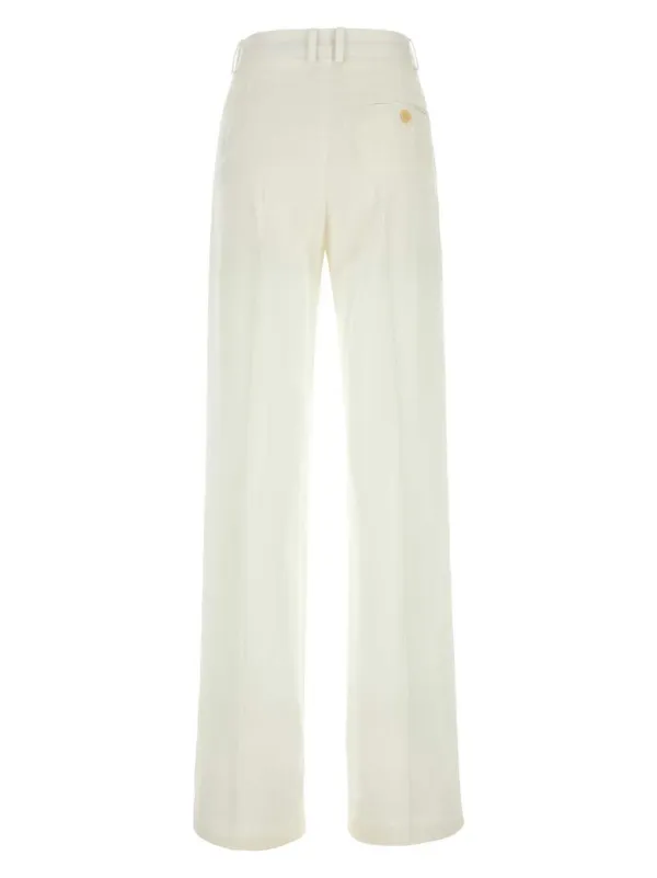 パンツ STELLA MCCARTNEY Woman Pants White 6401773DU650 9001 STELLA Mccartney | White Women's Casual Pants | YOOX