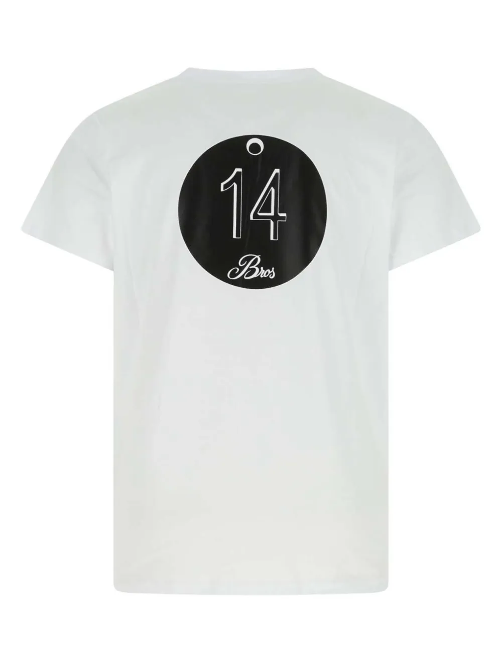 14BROS T-shirt met print - Wit