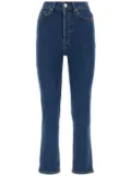 RE/DONE '70s Ultra Rise cropped jeans - Blue