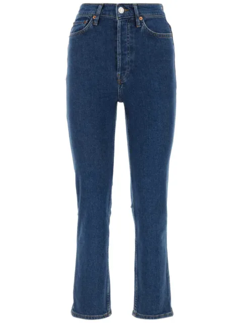 RE/DONE jeans capri Ultra Rise años 70