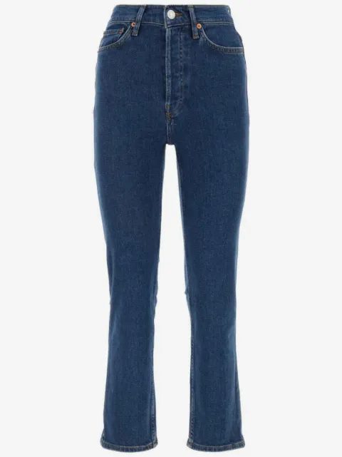 RE/DONE '70s Ultra Rise cropped jeans