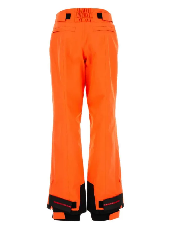 PRADA Fluo Orange Gore-Texテつョ Snowboard Pant Prada GORE-TEX Ski Trousers | Orange | FARFETCH UK