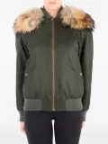 Mr & Mrs Italy fur-trimmed bomber jacket - Green