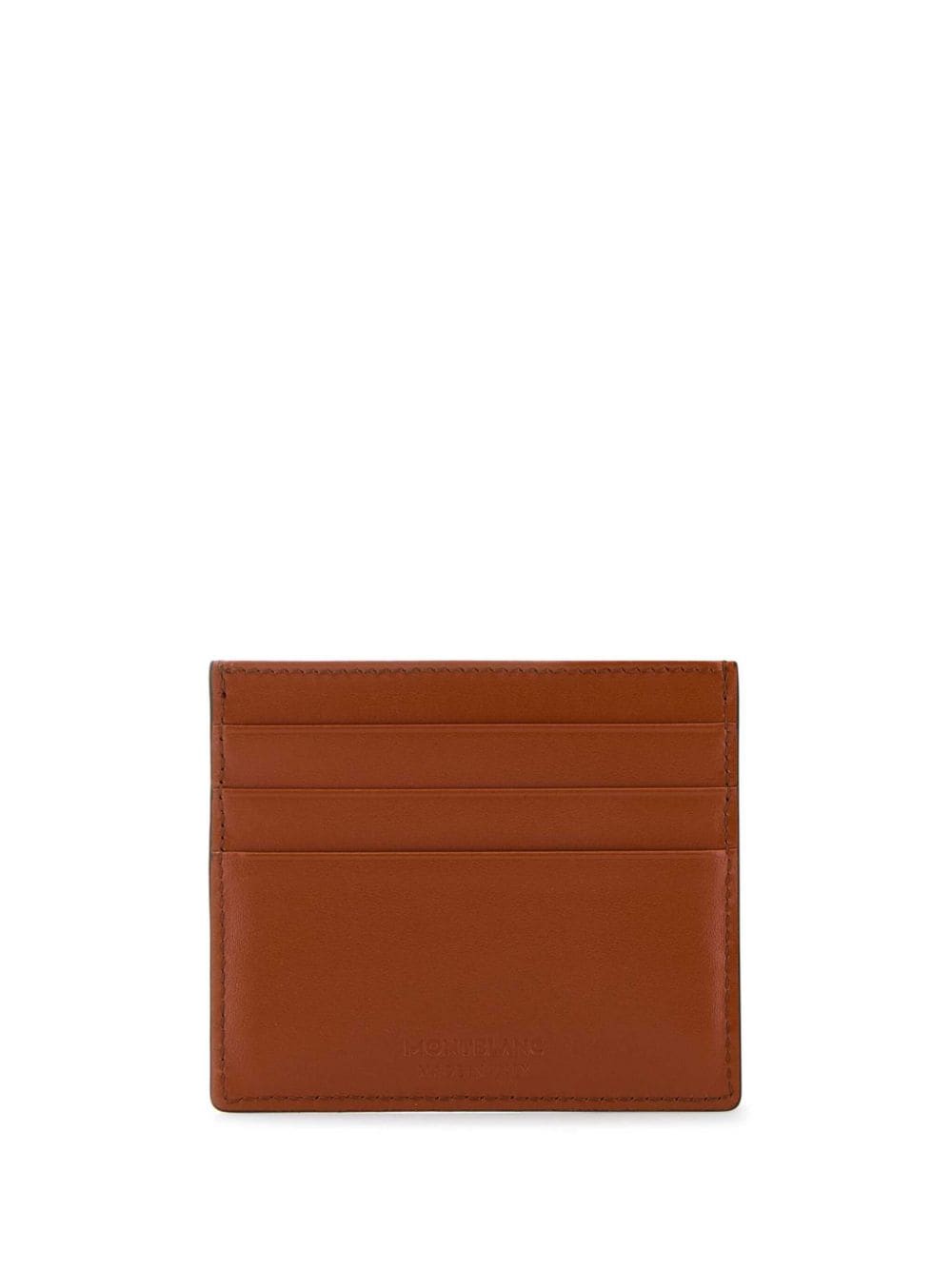 Shop Montblanc Meisterstück Cardholder In Brown