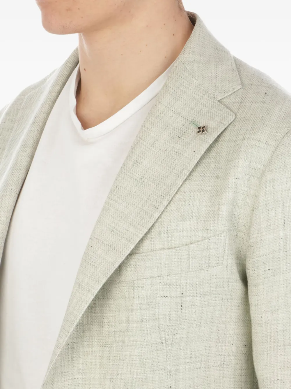Tagliatore single-breasted blazer Beige