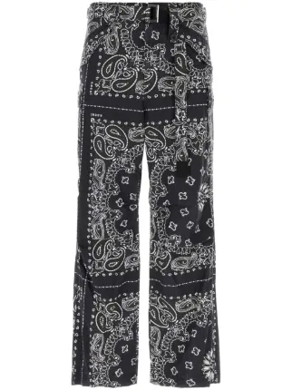 パンツ sacai Bandana Print Pants Bandana Print Pants