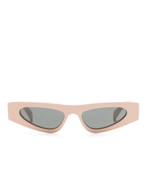 GUCCI ピンク キャットアイ サングラス Gucci Eyewear キャットアイ サングラス | ピンク | FARFETCH JP
