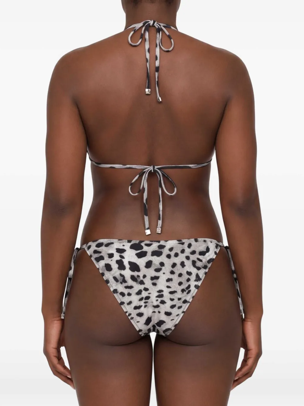 Dolce & Gabbana Bikini met luipaardprint Grijs