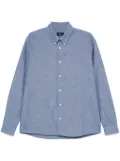 A.P.C. organic cotton shirt - Blue