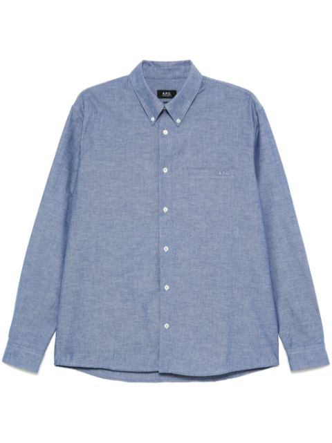 A.P.C. organic cotton shirt Men