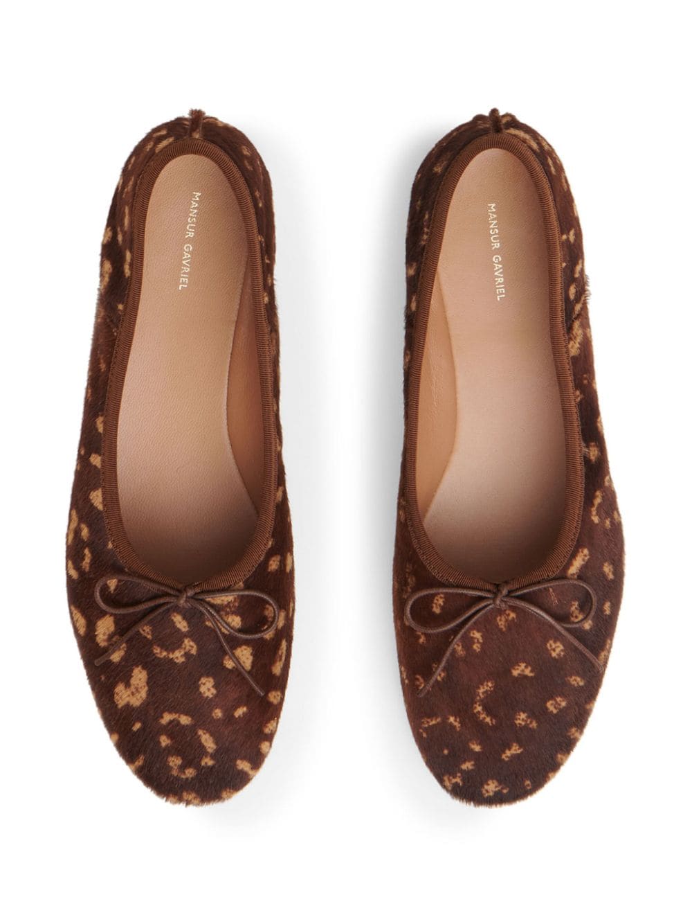 Mansur Gavriel Dream ballerina shoes Brown