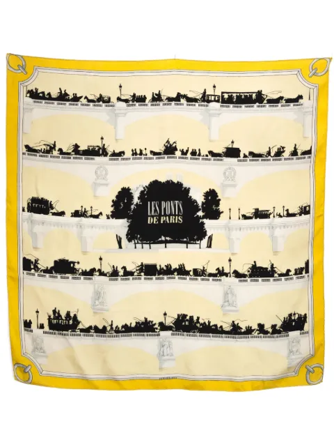 Hermes 1953 Les Ponts de Paris scarf Women
