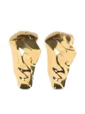 Alexander McQueen asymmetric earrings - Gold