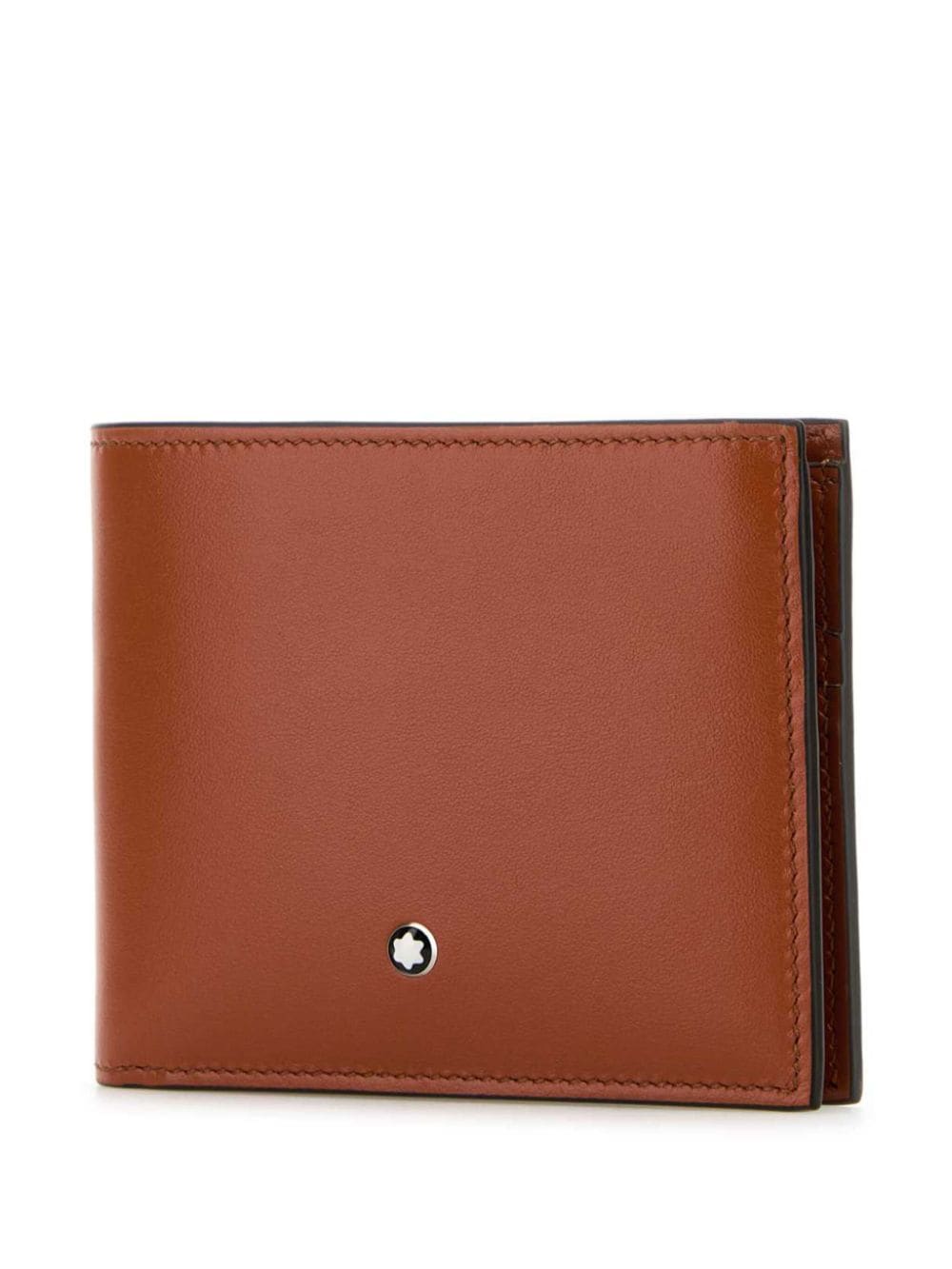 Shop Montblanc Meisterstück Wallet In Brown