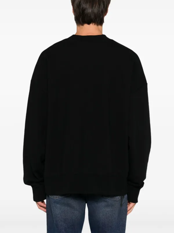 Palm Angels logo-print Sweatshirt | Black | FARFETCH