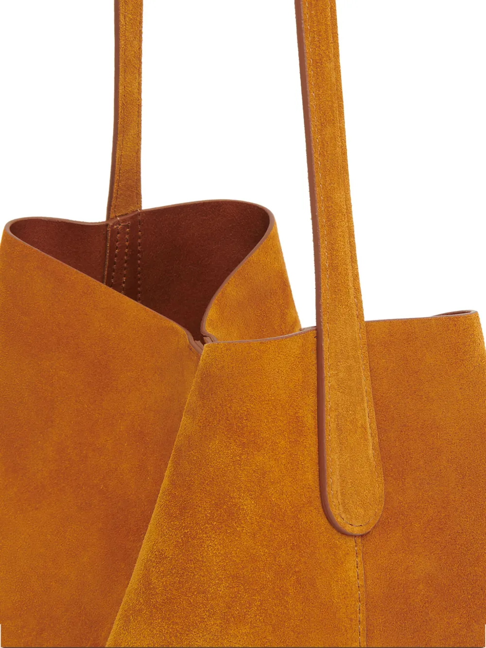 Mansur Gavriel Everyday Cabas leren shopper Oranje