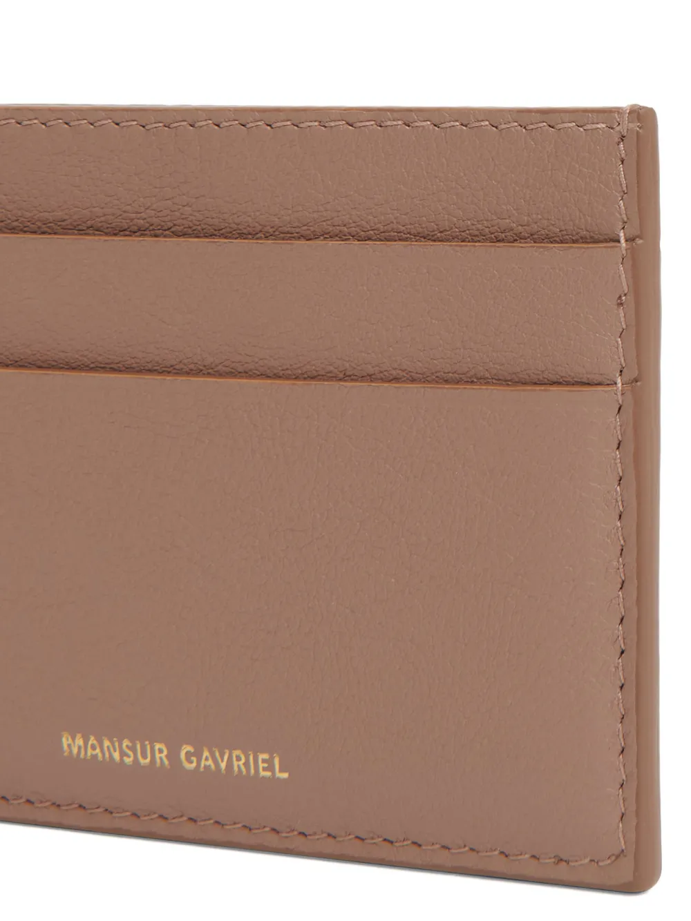 MANSUR GAVRIEL LOGO-STAMP CARDHOLDER