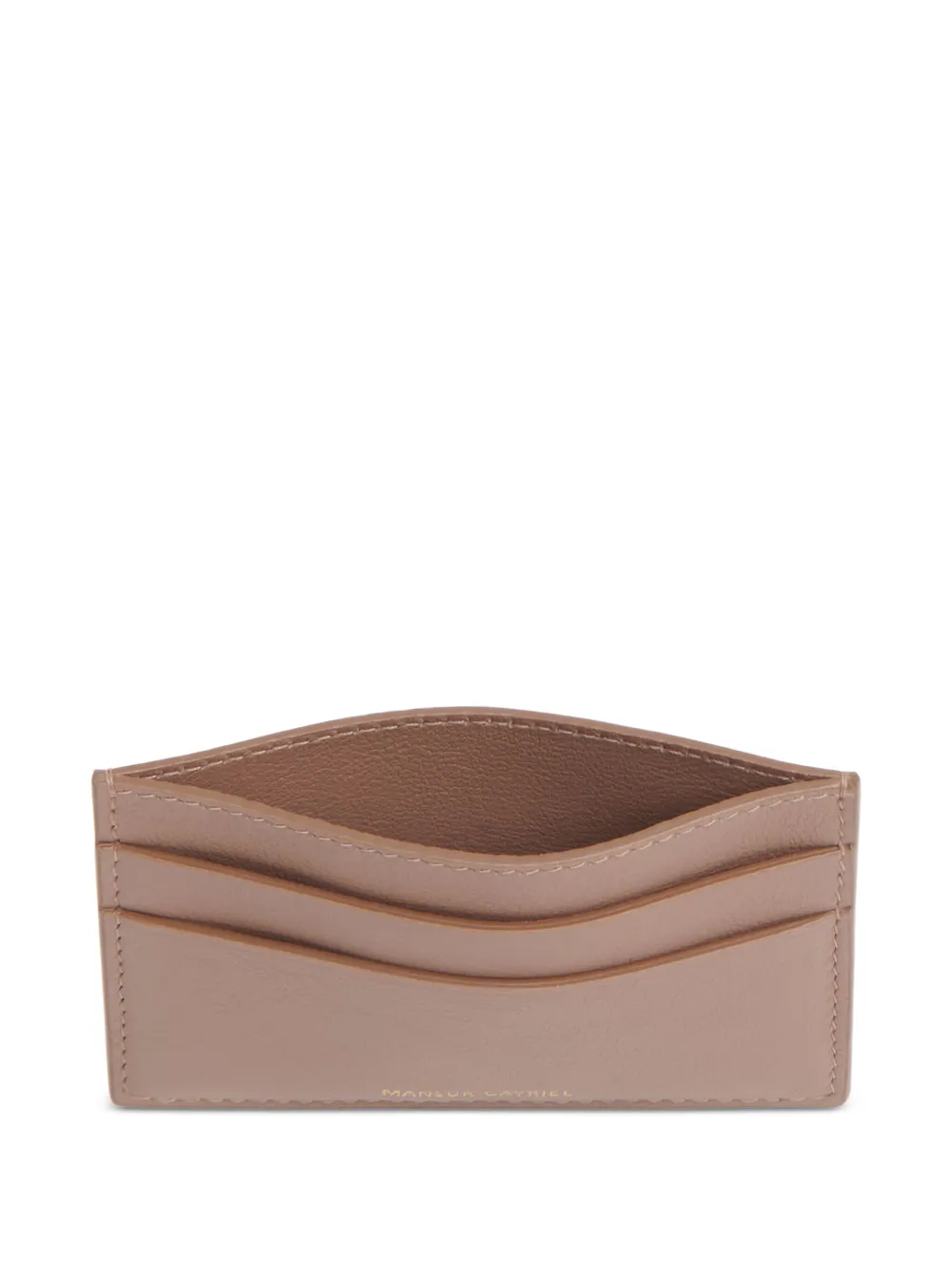 MANSUR GAVRIEL LOGO-STAMP CARDHOLDER