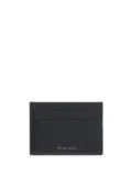 Mansur Gavriel logo-stamp pocket card holder - Black