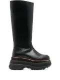 sacai Long boots - Black