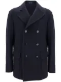 Tagliatore wool peacoat - Blue