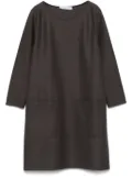 Harris Wharf London virgin-wool mini dress - Grey