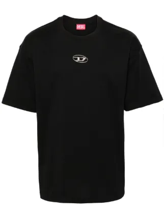 品良く着こなすため Diesel Oval D Tシャツ | ブラック | FARFETCH JP トップス