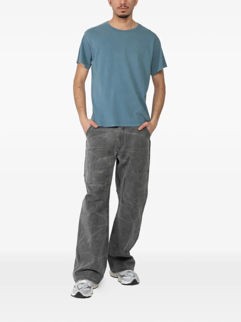 MadeWorn round neck short-sleeve T-shirt - Blauw