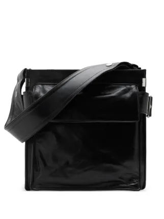 【BURBERRY】SMALL TRENCH CROSSBODY BAG Trench Crossbody Bag in Military - Men, Cotton Gabardine