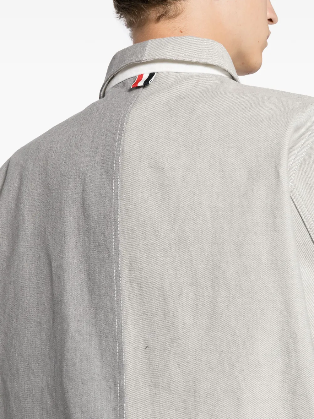 Thom Browne Denim jack Grijs