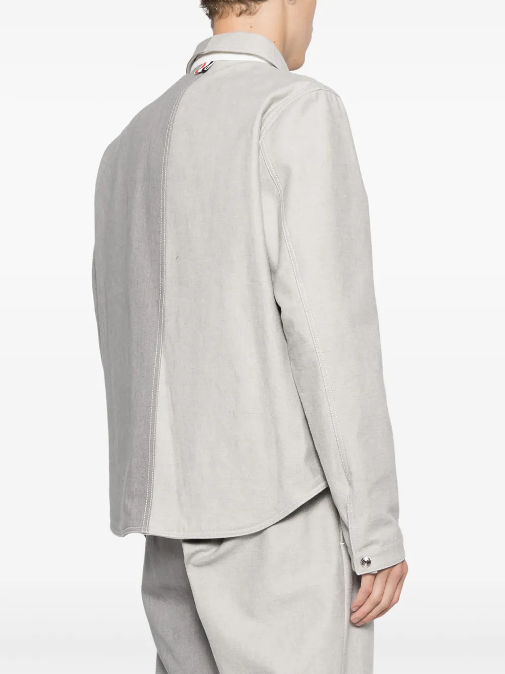 Thom Browne Denim jack Grijs