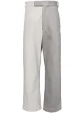 Thom Browne two-tone denim jeans - Grey