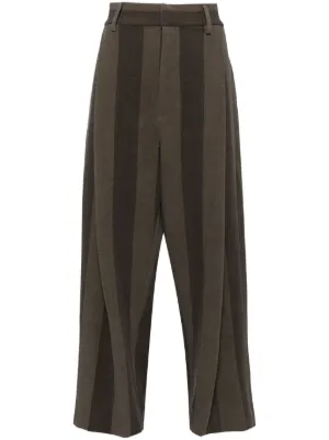 Ziggy Chen ワイドパンツ | ニュートラル | FARFETCH JP