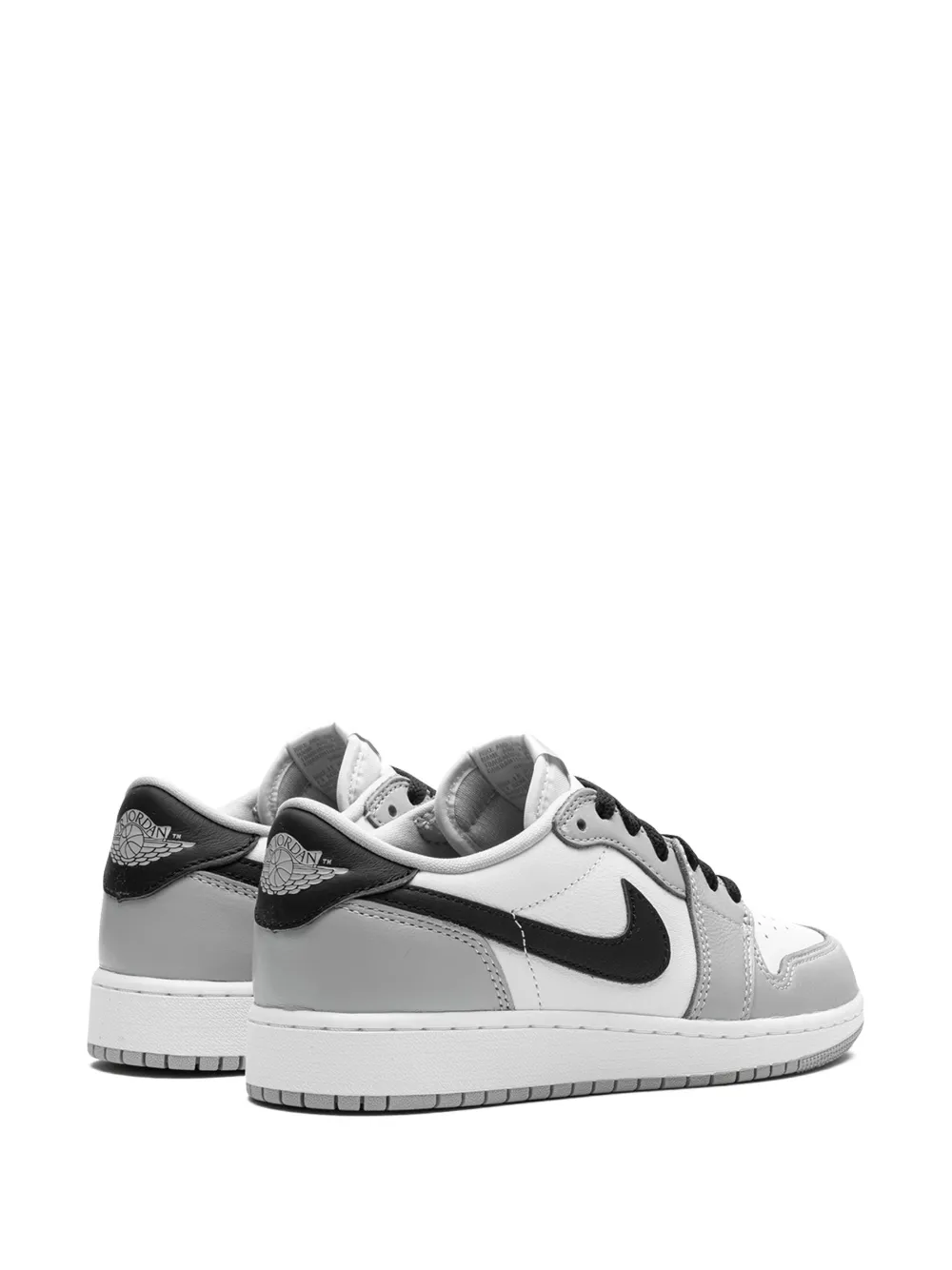 Jordan Air 1 Retro Low Og "wolf Grey" Sneakers In Grey